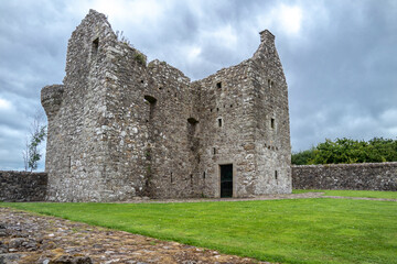 Fototapeta na wymiar The beautiful Tully Castle by Enniskillen, County Fermanagh in Northern Ireland