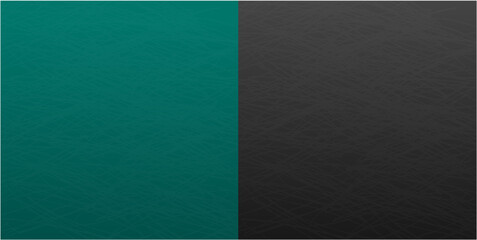 Fototapeta premium Black and Green Background or Texture Set. Vector