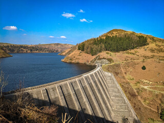 Clewedog Reservoir dam