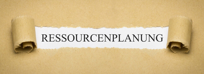 Ressourcenplanung