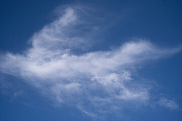 blue sky with clouds