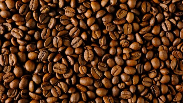 Coffee beans background