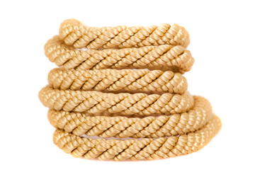 roll of rope isolated
