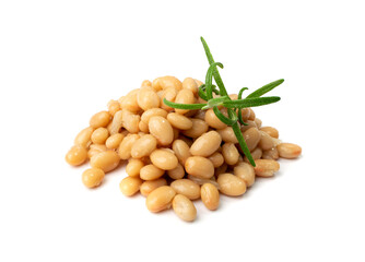 White Kidney Beans Isolated