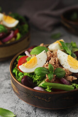 Nicoise salad - traditional French dish