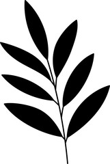 flower christmas shadow leaf nature vector illustration