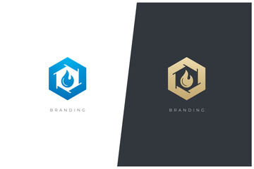 Enegry Power Industrial Vector Logo Concept
