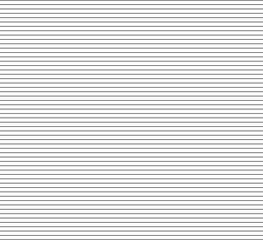 Horizontal lines pattern seamless black and white colors. Seamless horizontal pattern with thin parallel stripes.