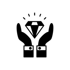 Integrity icon in vector. Logotype