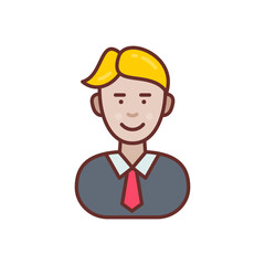 Executive icon in vector. Logotype