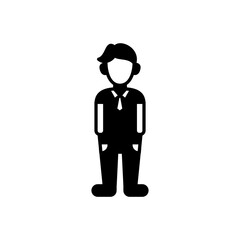 Employee icon in vector. Logotype