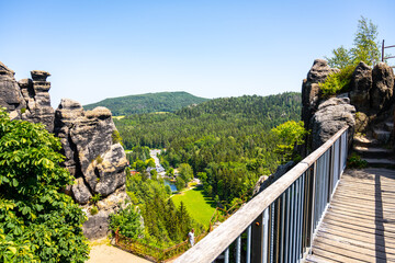 Fototapeta premium Nuns Rock sandstone rock formation