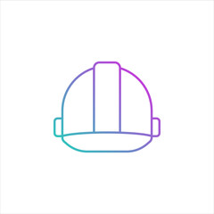 hard hat vector for website symbol icon presentation