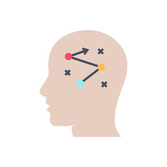 Strategic Thinking icon in vector. Logotype