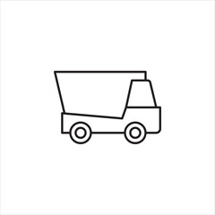 truck vector for website symbol icon presentation