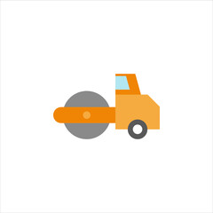 bulldozer vector for website symbol icon presentation