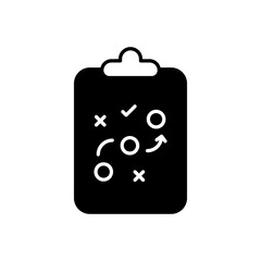 Tactics icon in vector. Logotype