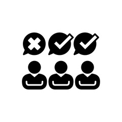 Recruitment icon in vector. Logotype