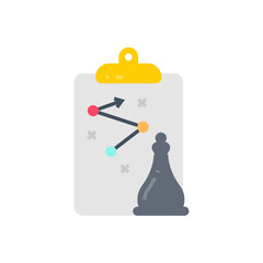 Business Strategy icon in vector. Logotype