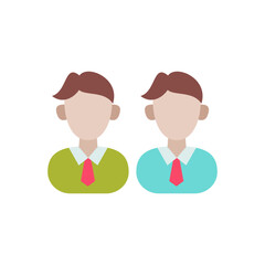 Business Person icon in vector. Logotype