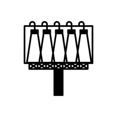 Advertisement icon in vector. Logotype