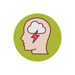 Smart Thinking icon in vector. Logotype