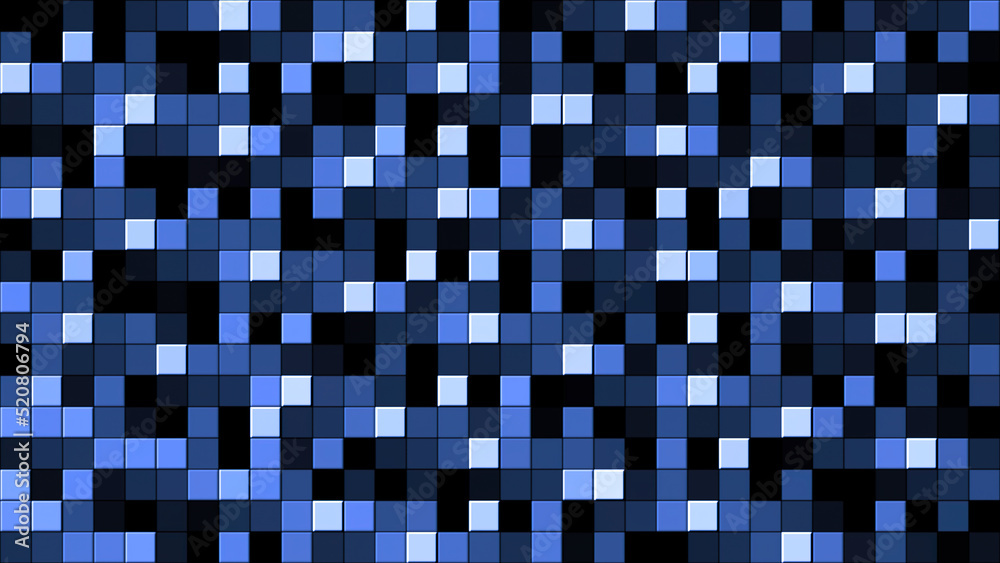 Aufkleber background of moving colored squares. motion. moving background with stream of colorful squares. pix