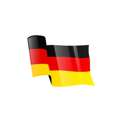 Germany flag illustration design vector