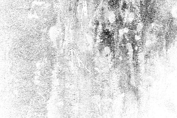 Black grunge dust and scratches distressed design. Dirty grunge texture photo editor layer. Black and white overlay grunge abstract background.