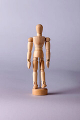 Wooden model of a human figure for drawing_4