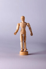 Wooden model of a human figure for drawing_8