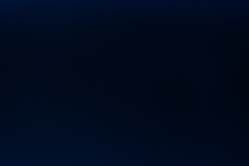 Blue abstract background. Defocused glow. Night sky. Blur dark navy plain color light leak futuristic decorative empty space wallpaper with.