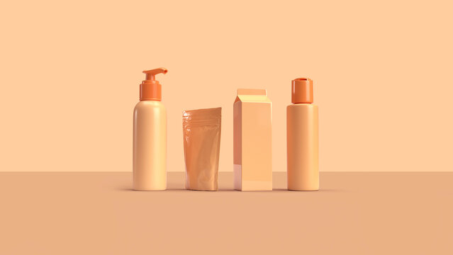 Cosmetics packaging image