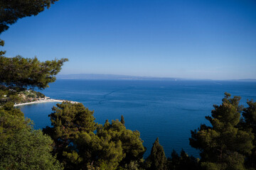 Fototapeta na wymiar Mittelmeer Kroatien Split