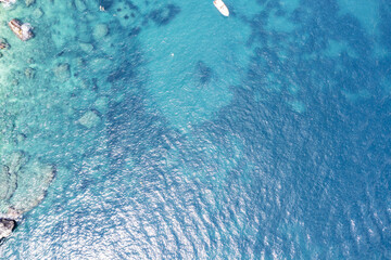 Blue sea for background texture
