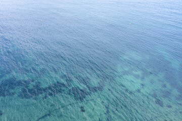 Blue sea for background texture