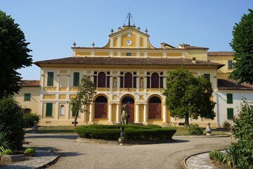 Obraz premium Villa Sanga Trecco at Crotta d Adda, Cremona, Italy