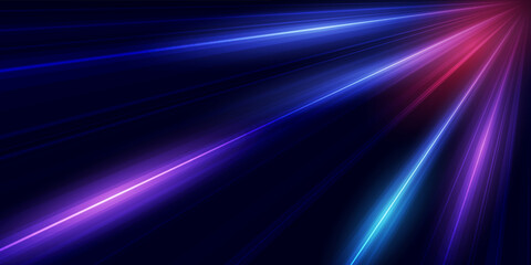 Modern abstract movement of light trails with speed. Futuristic dynamic motion technology. Motion pattern for banner or poster design background idea. Vector eps10.