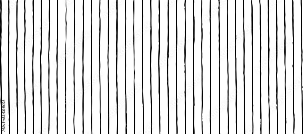 Poster Slim lines texture. Parallel and intersecting lines abstract pattern. Abstract textured effect. Black isolated on white background.Vector illustration. EPS10.