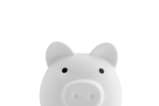 Piggy Bank Isolated On White Background