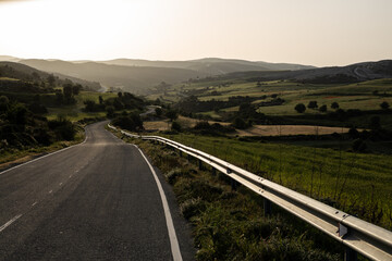 long road to mountain village