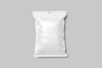 Snack Packaging Blank Mockup