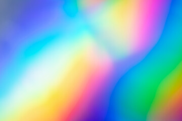 Colorful rainbow gradient background. colorful light leak  textured for overlay photo lighting. creative abstract light color for banner, wallpaper, backdrop, etc. 