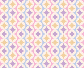 Geometric shape seamless pattern colorful background. Vector. Illustration.