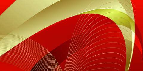 Luxury red gold background