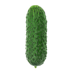 cucumber vegetable isolated on white background