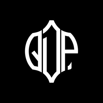 QDP letter logo. QDP best black background vector image. QDP Monogram logo design for entrepreneur and business.
