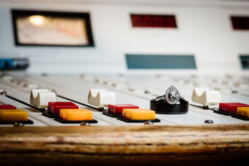 Wedding Rings on Sound Board