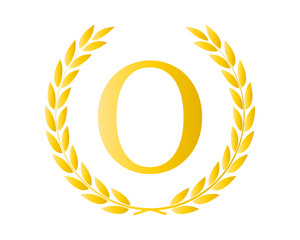 Letter O Initial Luxurious Brand Logo Template