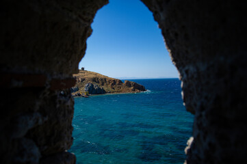 Bozcaada, Tenedos Island, island, marina, boats and ferries